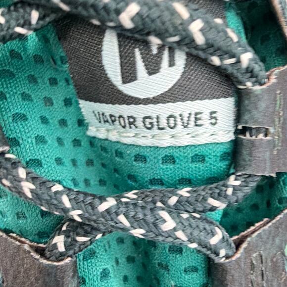 Merrell Vapor Glove 5 Shoes Womens Sz 9 Vibram Turquoise Barefoot Trail Running - Picture 5 of 11